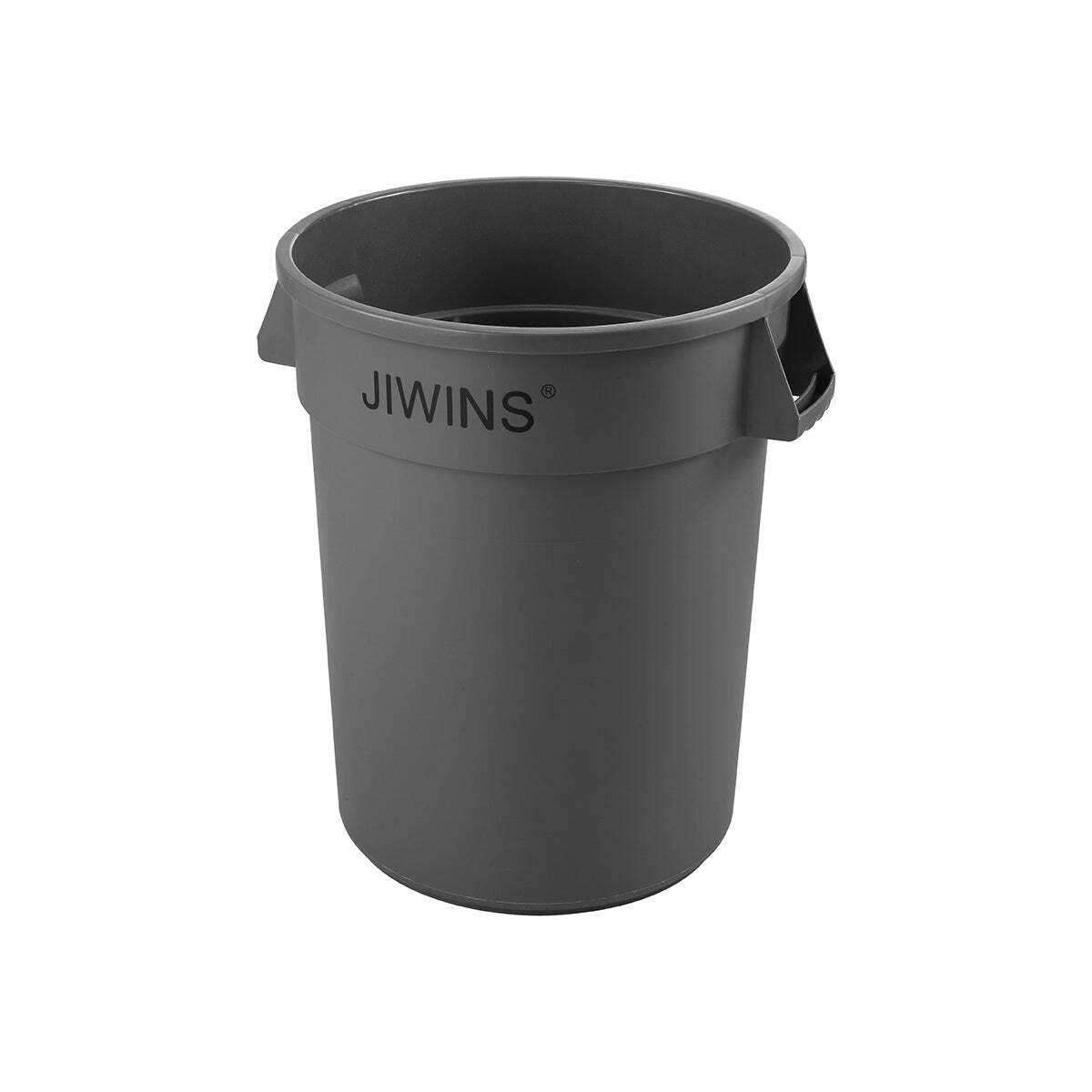 Jiwins Round Recycle Bin Grey Pe 617x794mm 166Lt