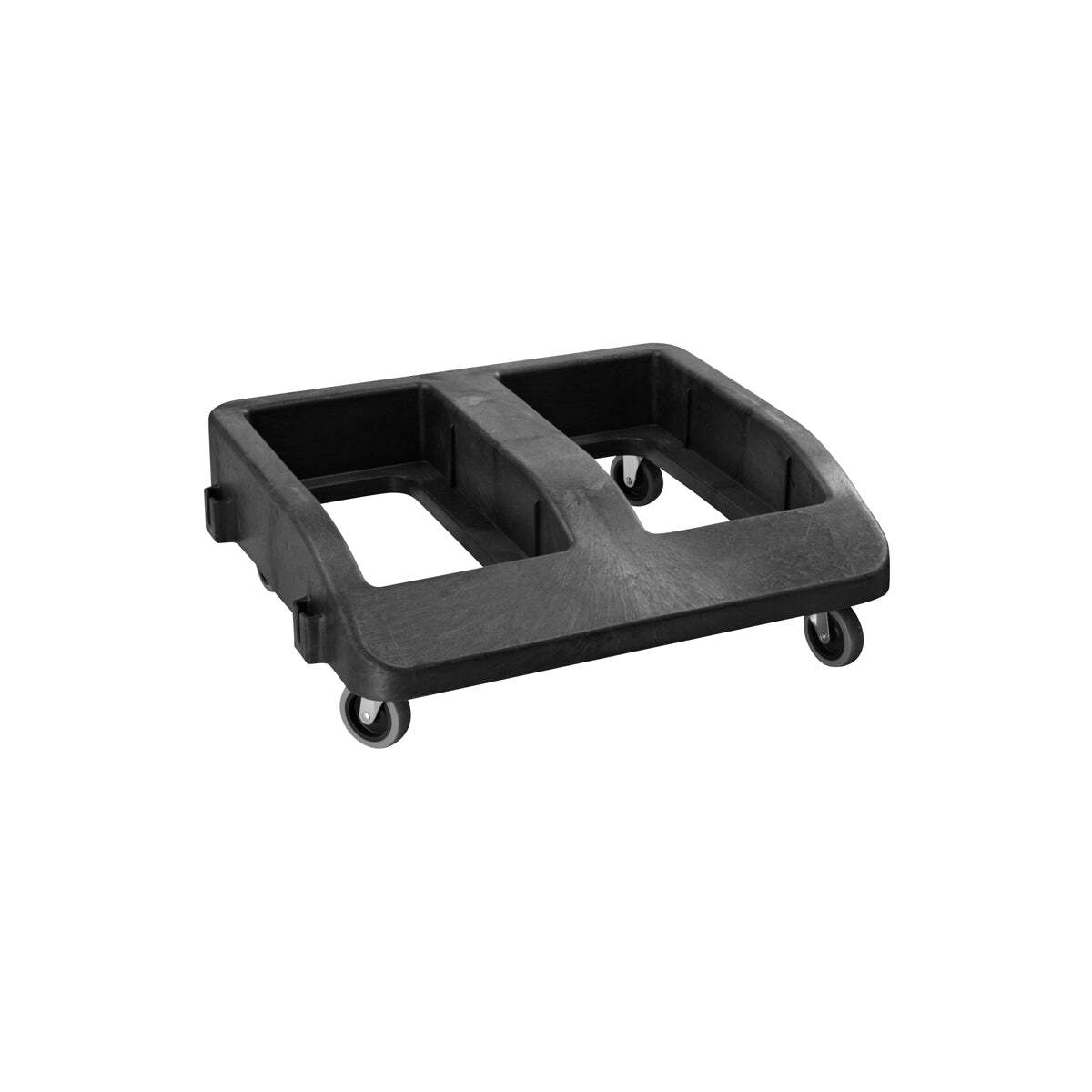 Jiwins Double Compartment Dolly Cr76S Black PP 580x610x195mm