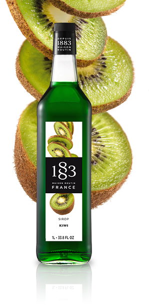 1 Litre Routin Kiwi Syrup