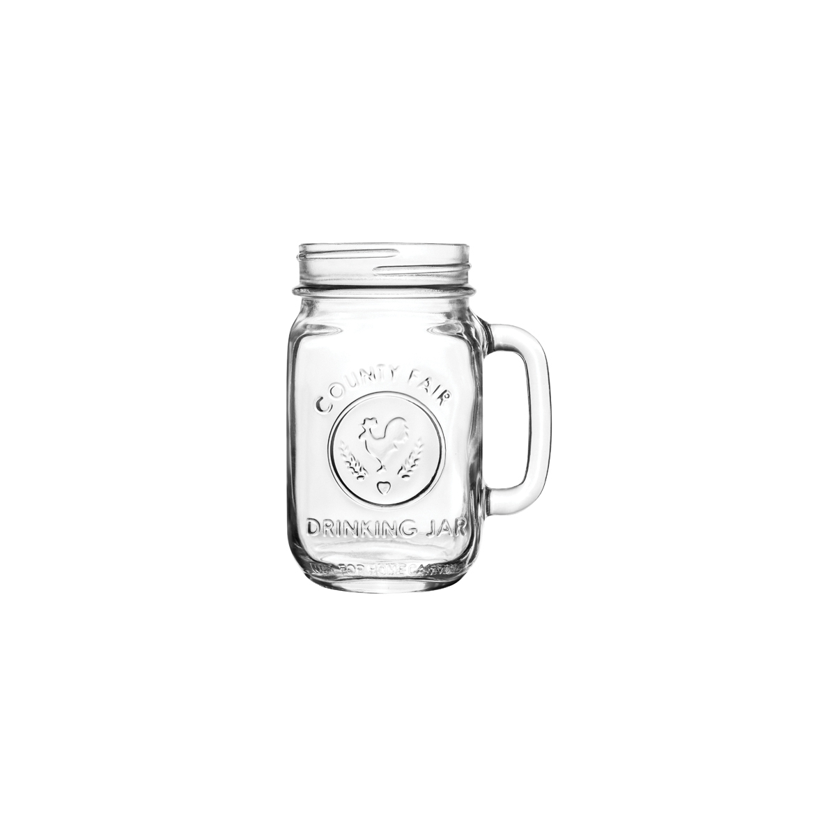 County Fair Drinking Jar 488mL