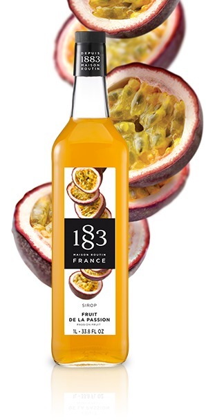 1 Litre Routin Passionfruit Syrup