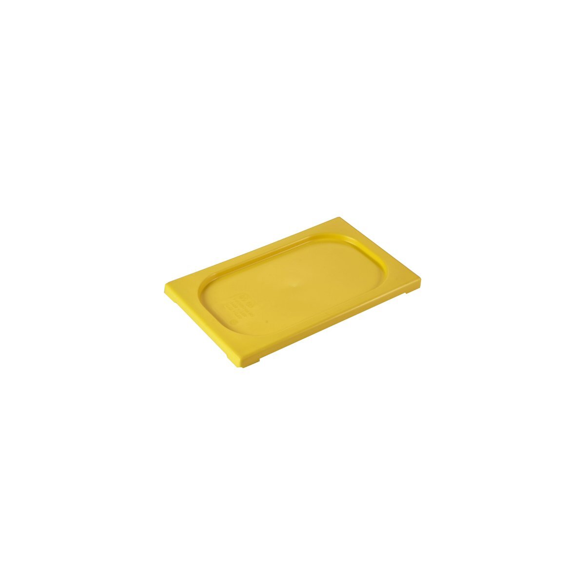 Lid-Polyprop GN 1/4 Yellow