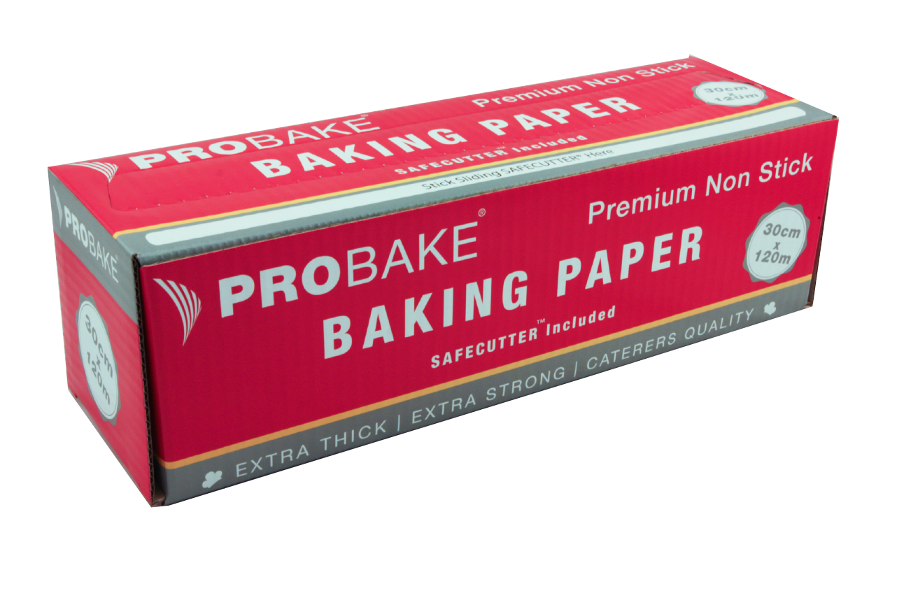 Probake Baking Paper Rolls 300mm X 120m