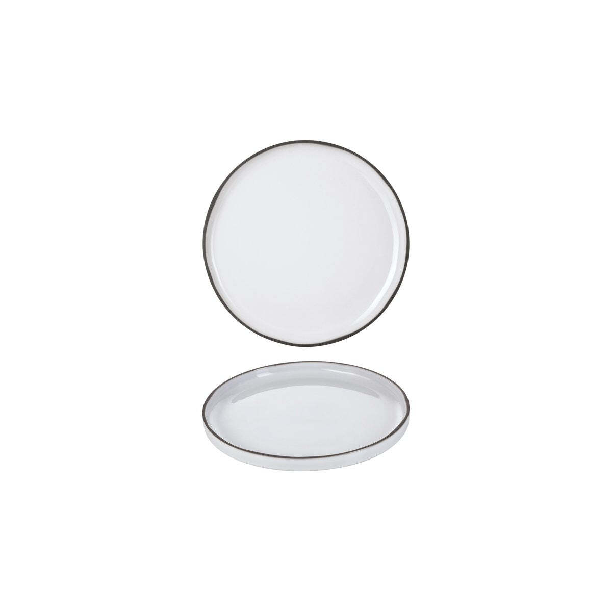 Revol Caractere Round Plate 210mm White Cumulus