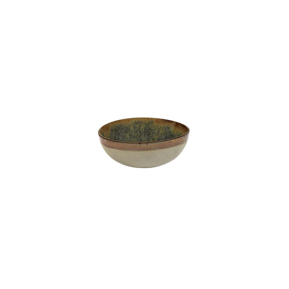 Serax Surface Large Round Bowl 130x50mm Grey/Indi Grey