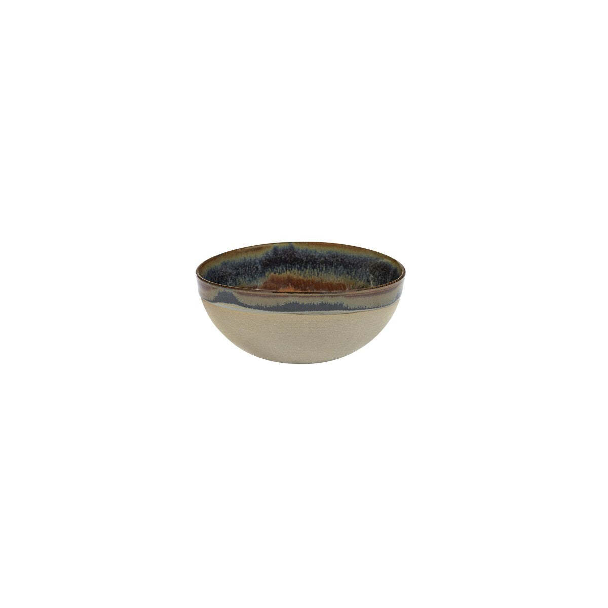 Serax Surface Small Round Bowl 150x65mm Rusty Brown