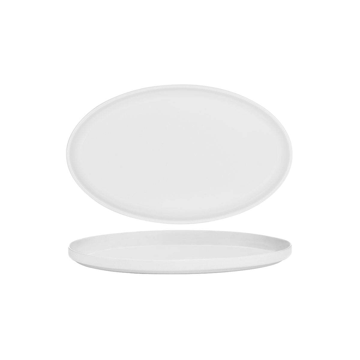 Serax Passe Partout Oval Plate 290x180x25mm Matt White