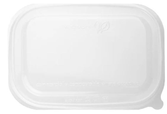 Rectangular PLA Flat Lid - COLD PRODUCT ONLY