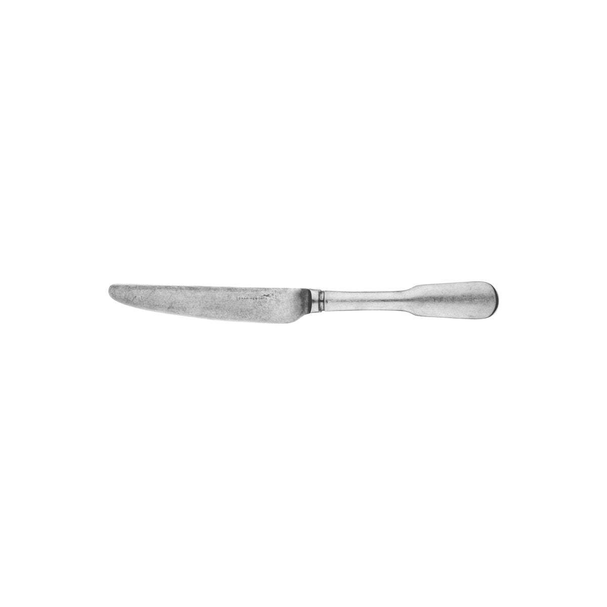 Charingworth Fiddle Vintage Satin Dessert Knife