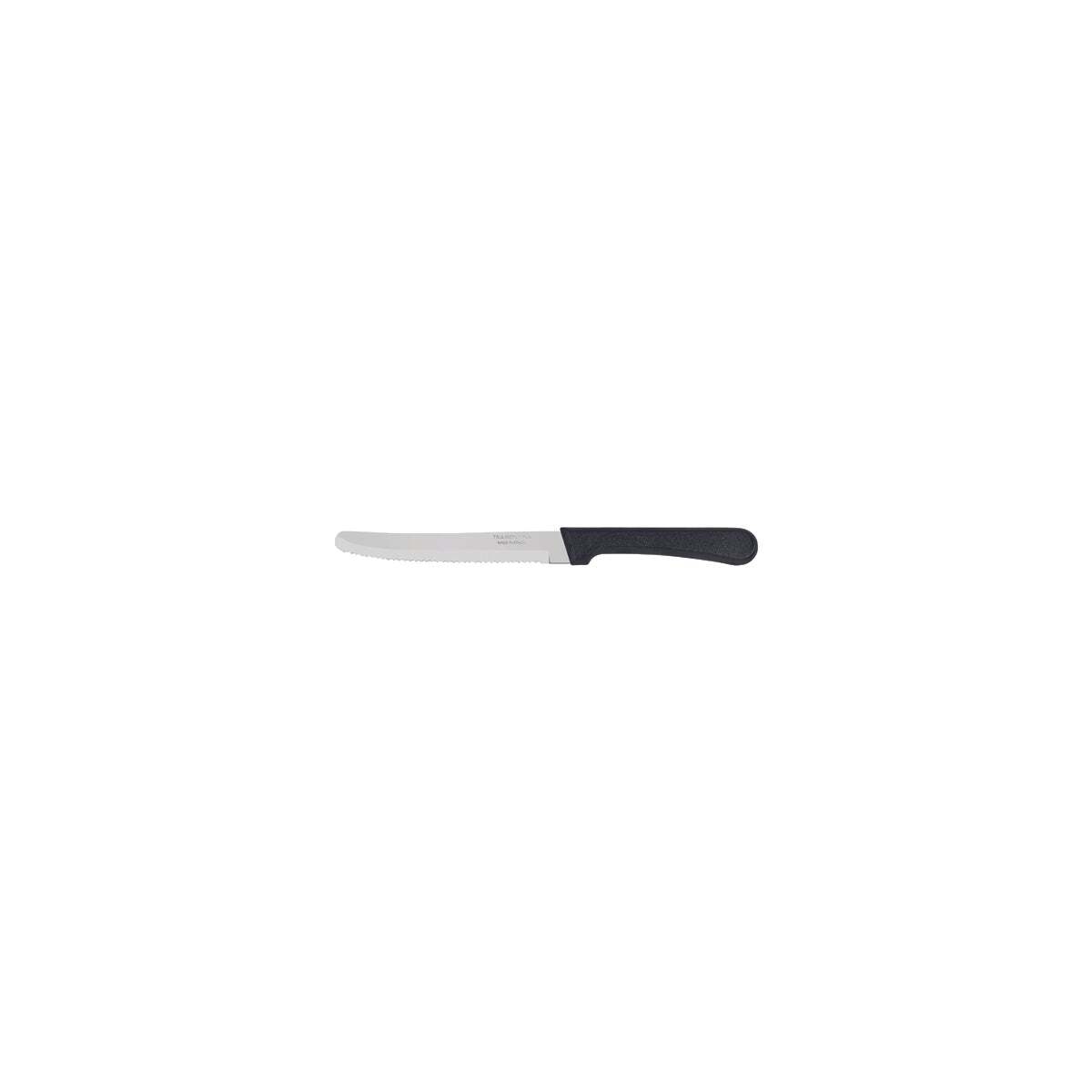 Plenus 5" Fruit/Steak Knife 23-Serrated Narrow Black PP