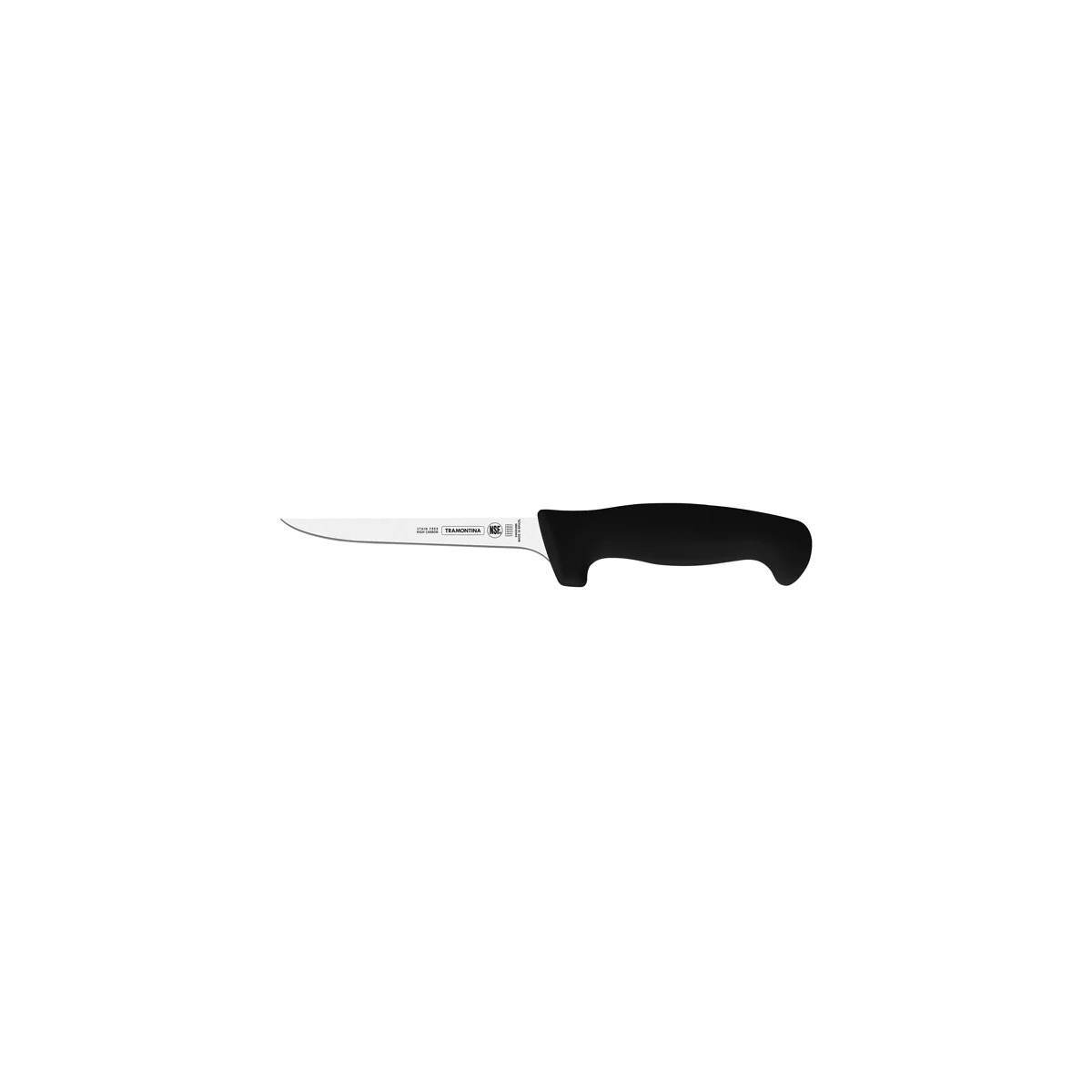 Professional Master Black Hdl Stiff Boning Knife Narrow H/S