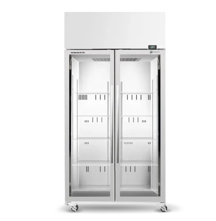 Skope TME1000N-A 2 Glass Door Display or Storage Fridge